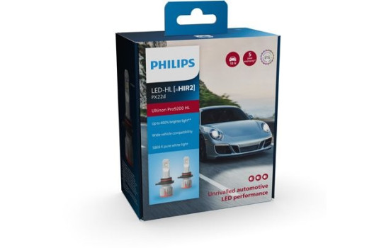 Philips Ultinon Pro9200 HL HiR2 / 9012 LED-set 11012U92X2