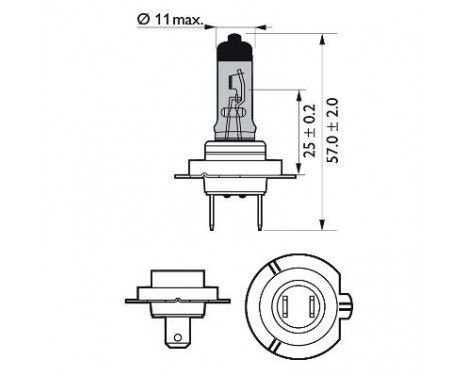 Philips White ion Ultra H7, bild 3