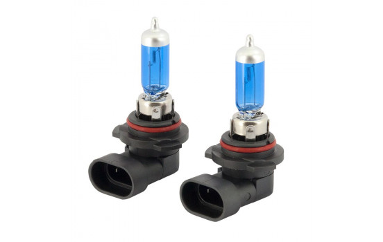 SuperWhite Blue HB4 (9006) 55W / 12V / 4000K Halogenlampor, set med 2 stycken (E13)