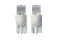 T-10 Super Bright LED Lampor 12V Vit (Stable), ställa in en 2 bitar