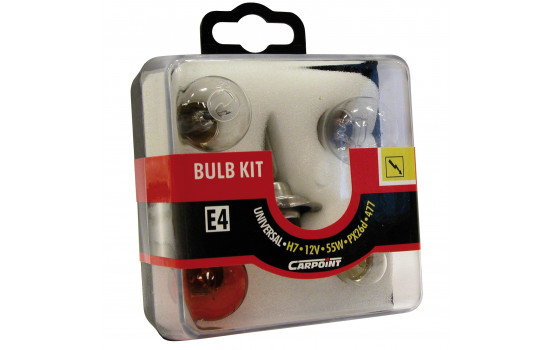 Carpoint reservglödlampsset glödlampsset H7 55W orange