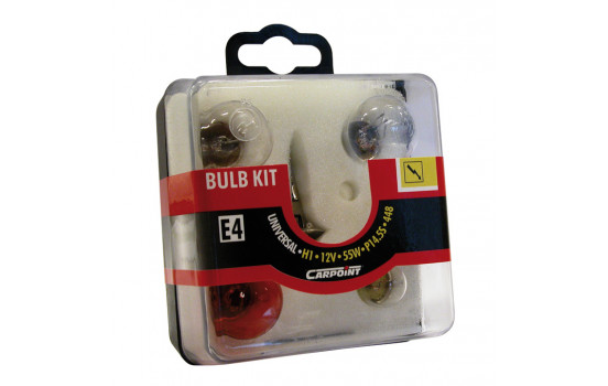 Carpoint reservlampa set H1 55W orange
