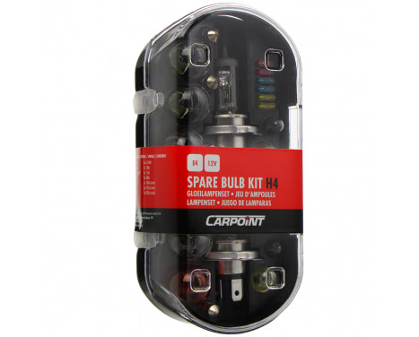 Carpoint reservlampset H4 60/55W (30 delar)