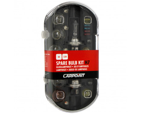 Carpoint reservlampset H7 55W (30 delar)