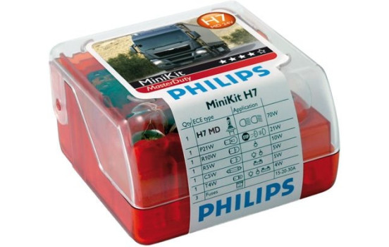 Reservlampssats H7 9-delar