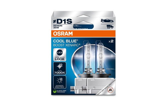 Osram Cool Blue Boost D1S, 35W (2 st)