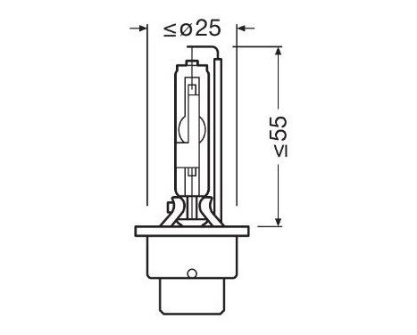 Osram Cool Blue NextGen Xenon Bulb D2R (6200k), bild 5