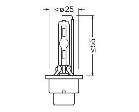 Osram Cool Blue NextGen Xenon Bulb D2S (6200k), bild 5