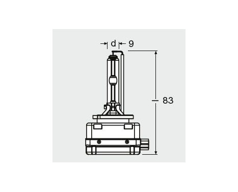 Osram Original Xenarc Xenon-lampa D3S (4300k), bild 5