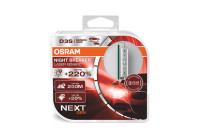 Osram Xenarc Night Breaker Laser Xenon lampor D3S - 12V/35W - set med 2 delar (4400k)