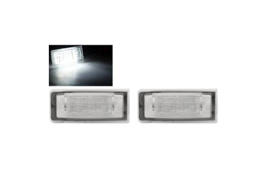 Nummerskylt ljus HD Tuning