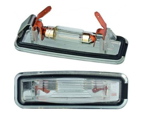 Nummerskyltslampa