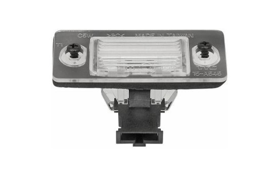 Nummerskyltslampa