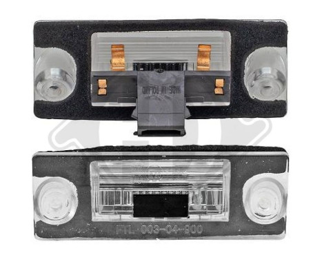 Nummerskyltslampa, bild 2