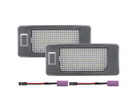 Set LED-nummerskyltsbelysning lämplig för Seat Ibiza 6J / Ibiza ST / Alhambra / Ateca DL SEN02 AutoStyle