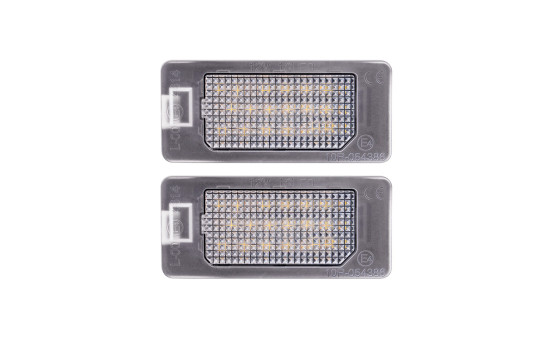 Set LED-skyltbelysning lämplig för Fiat 500X (6X) 2018-2022 / 500X (7X) 2021- / 500e 2020- DL FIN02 AutoStyle