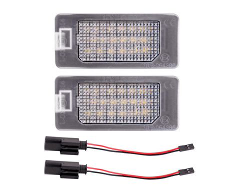 Set LED-skyltbelysning lämplig för Fiat 500X (6X) 2018-2022 / 500X (7X) 2021- / 500e 2020- DL FIN02 AutoStyle, bild 2