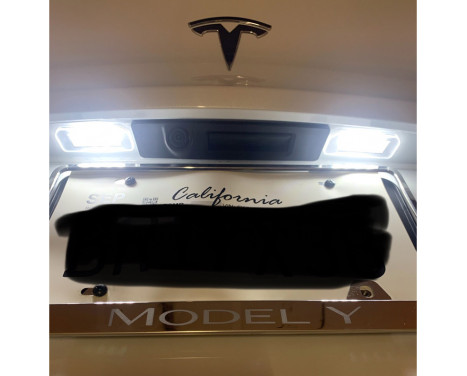 Set med färdig LED-nummerskyltsbelysning lämplig för Tesla Model 3 2017- & Model Y 2020- (High Outp DL TSN01 AutoStyle, bild 7