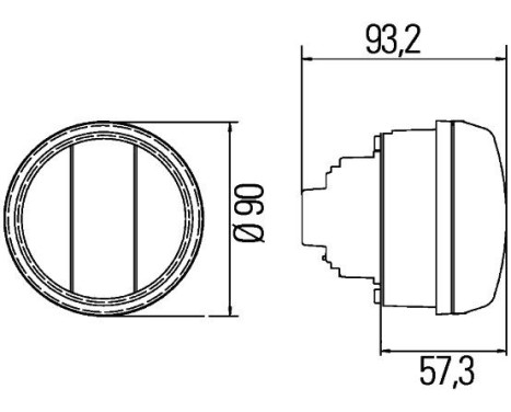 Dagsljus 2PT 010 102-111 Hella