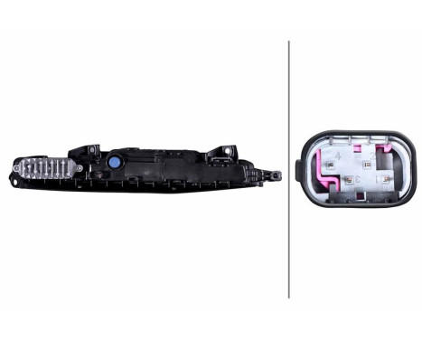 Varselljus, vänster 2BE 015 358-031 Hella, bild 2