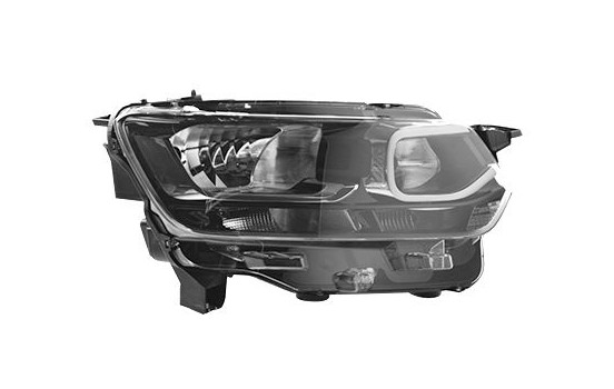 Dubbel strålkastare fram höger 0991962 Van Wezel