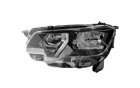 Dubbel strålkastare fram vänster 4091961 Van Wezel