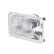 Optik, strålkastare 1AB 003 177-071 Hella, miniatyr 2