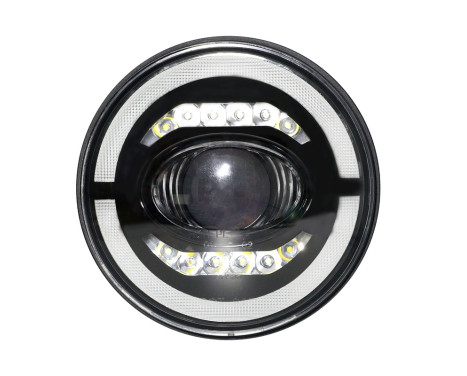Set LED-strålkastare - lämplig för Land Rover 90/110 & Defender - Svart, bild 3
