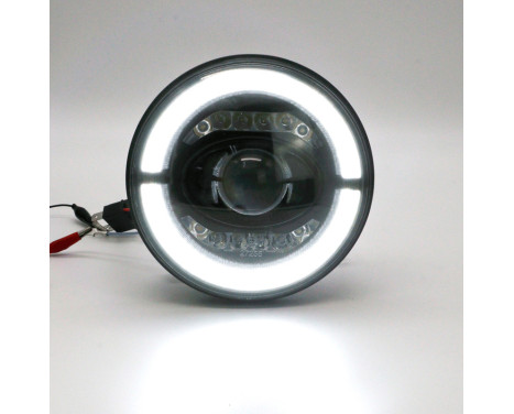 Set LED-strålkastare - lämplig för Land Rover 90/110 & Defender - Svart, bild 9