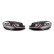 Set LED Strålkastare lämplig för Volkswagen Golf VII Facelift (7.5) 2017- - Svart/Röd - inkl. DRL
