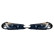 Set strålkastare DRL-Look lämplig för Ford Mondeo 1996-2000 - Svart