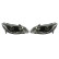 Set strålkastare DRL-Look lämplig för Honda Civic Sedan (Hybrid) 2005-2008 - Svart