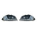 Set strålkastare DRL-Look lämplig för Seat Ibiza/Cordoba 6L 2002-2008 - Svart