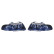 Set strålkastare lämplig för Audi A4 B5 1995-1998 - Svart - inkl. Blinkers & Angel-Eyes