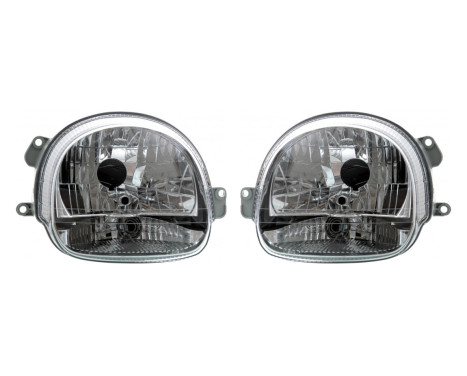 Set strålkastare lämplig för Renault Twingo I 1993-2003 - Klar - inkl. Blinkers