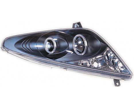 Set strålkastare lämplig för Toyota Celica 2001-2005 - Svart - inkl Angel-Eyes, bild 2