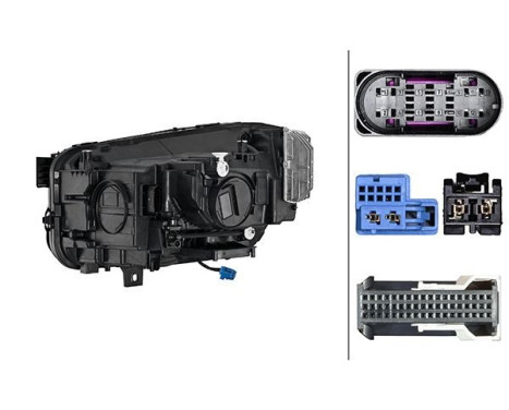 Strålkastare 1EX 013 080-621 Hella, bild 2