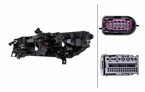 Strålkastare 1EX 014 773-981 Hella, bild 2