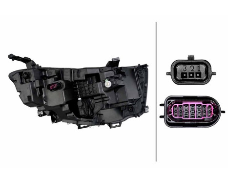 Strålkastare 1EX 015 150-611 Hella, bild 2