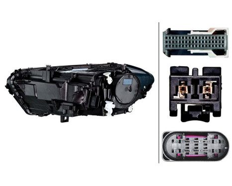 Strålkastare 1EX 015 390-521 Hella