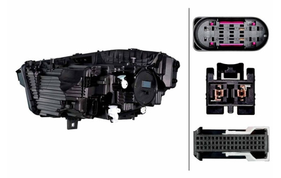 Strålkastare 1EX 015 568-121 Hella