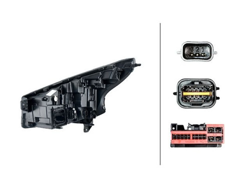 Strålkastare 1LX 014 031-121 Hella, bild 2