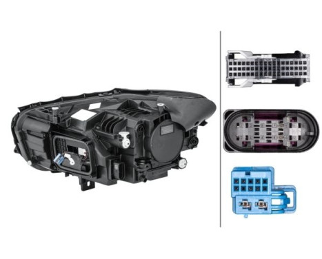 Strålkastare 1LX 014 993-681 Hella, bild 2