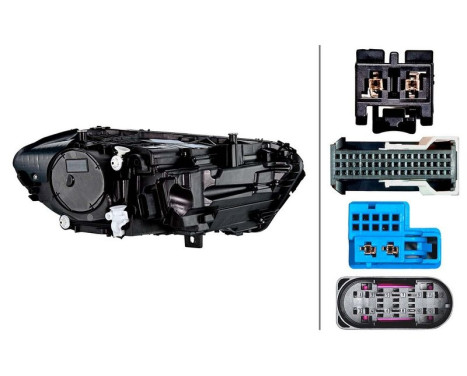 Strålkastare 1LX 015 390-731 Hella