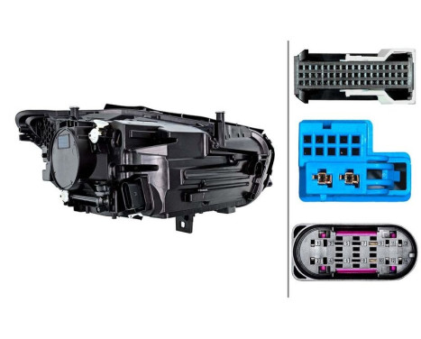 Strålkastare 1LX 015 558-531 Hella, bild 2