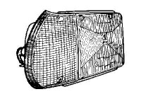 Strålkastare höger 0112942 Van Wezel
