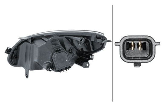 Strålkastare, höger, 12 V 1L7 271 510-381 Hella, bild 2