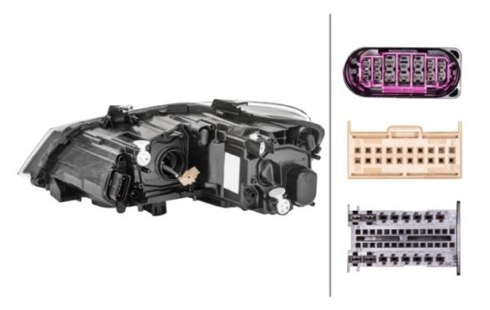 Strålkastare höger 1EA 012 034-421 Hella, bild 2