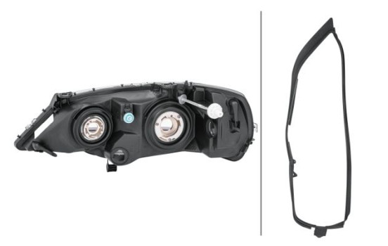 Strålkastare höger 1EG 007 640-401 Hella, bild 3