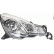 Strålkastare höger 1EJ 354 674-021 Hella